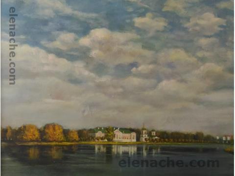 Пленэр в городе. Пейзажная живопись