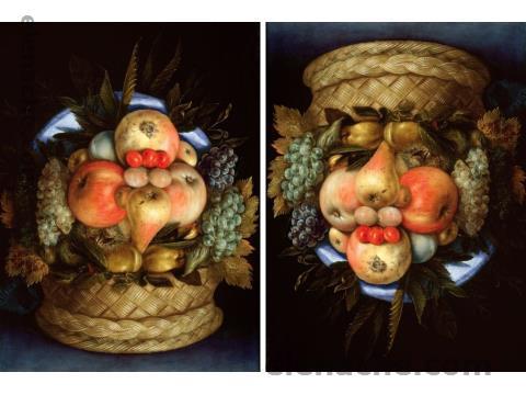 Джузеппе Арчимбольдо. Овощи и фрукты