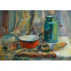 Still life with a can