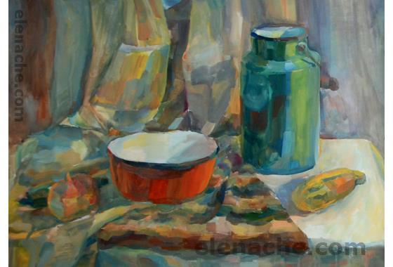 Still life with a can. Elena Che